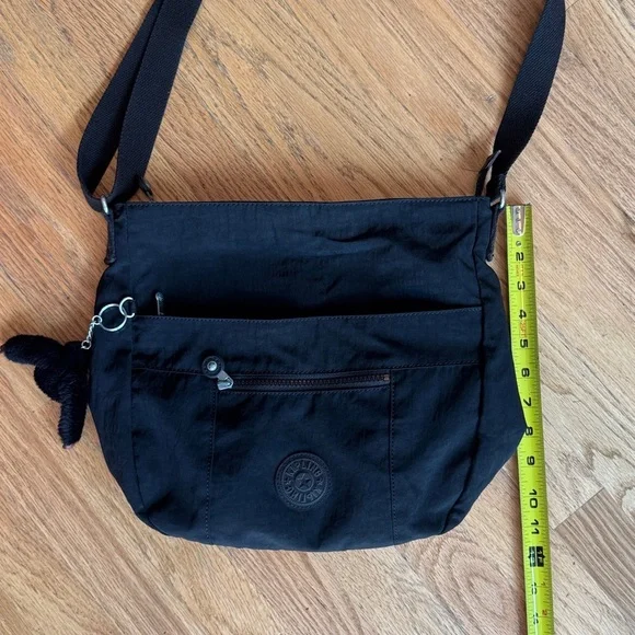 Kipling Black Nylon Bailey Rare Crossbody Bag - Picture 15 of 16